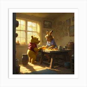 Winnie The Pooh 2 Art Print