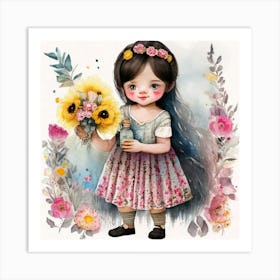 Childhood innocence 2 Art Print