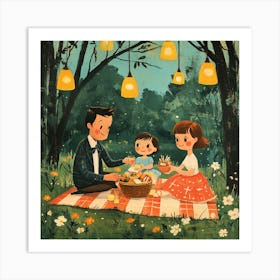 Picnic Art Print