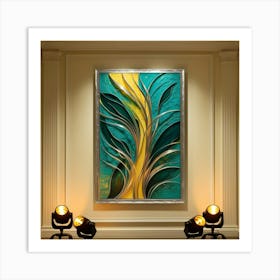 Abstract Painting 1 Art Print