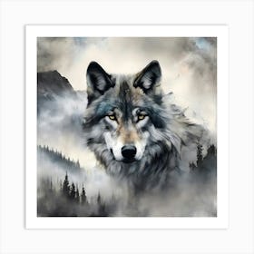 Wolf 8372488 1920 Art Print