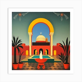 Islamic Mosque 2 Art Print