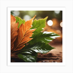 Autumn Leaves 11 Art Print