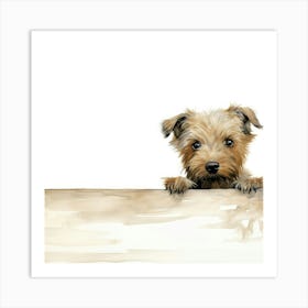 Yorkshire Terrier Puppy 1 Art Print