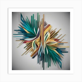 A Stunning And Intricate Wall Art Design Featuring Mr9svqnks9wtefm9butp6q Uput7yuvs524b8pifhndmg Art Print