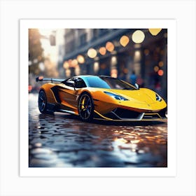 Lamborghini 163 Art Print