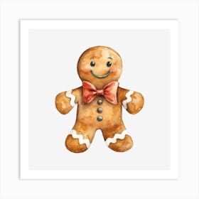 Gingerbread Man 8 Art Print