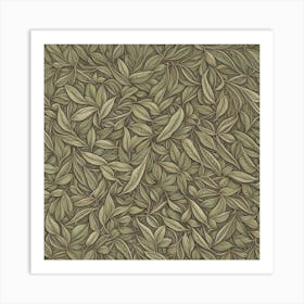 Tea Leaves Art 8 Art Print