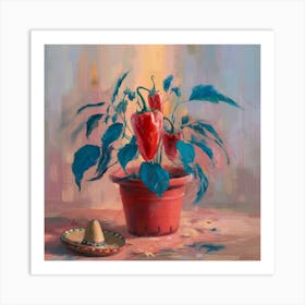 Mexican Peppers 2 Art Print