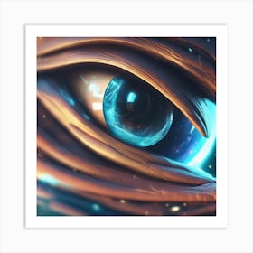 Eye Of The Galaxy Art Print