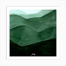 Jungle Wave 2 Art Print