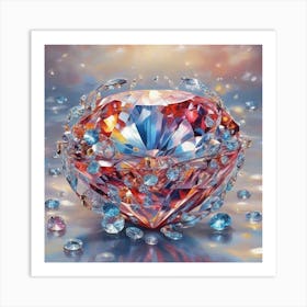 'Diamond' Art Print