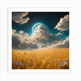 Field Of Poppies 1 Art Print