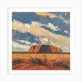 Uluru 13 Art Print