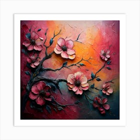 Cherry Blossoms Art Print