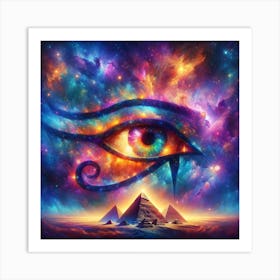 Eye Of Horus 111 Art Print