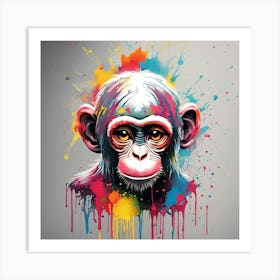 Chimpanzee Art Print