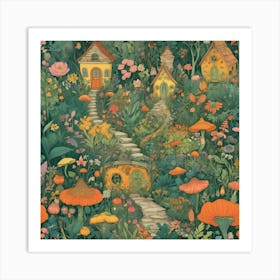 Fairy Garden 4 Art Print