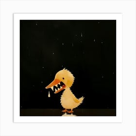 Monster Duck Art Print