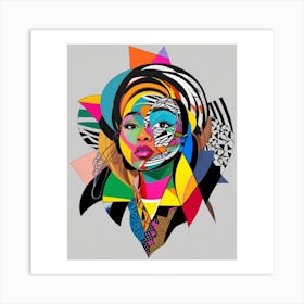 African American Woman Art Print