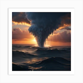 Ocean Storm Art Print