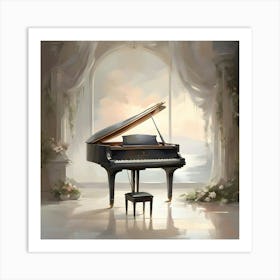 Grand Piano Art Print