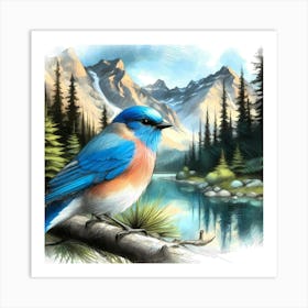 Wild Bird Artwork 24 Art Print