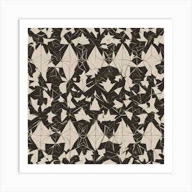 Abstract Geometric Pattern 19 Art Print