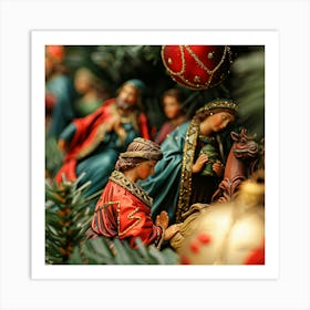 Nativity Scene 14 Art Print