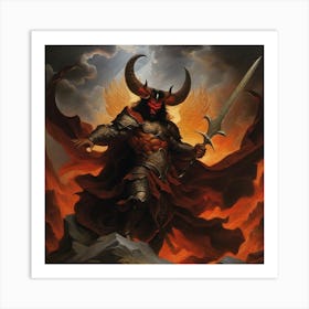 Demon King Art Print