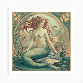 Mermaid 2 Art Print