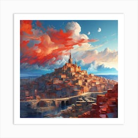 City In The Sky 1 Art Print