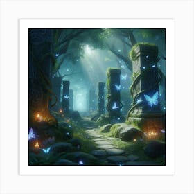 Fairy Forest Art Print