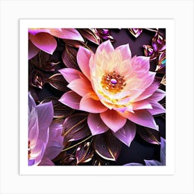 Lotus Flower 98 Art Print