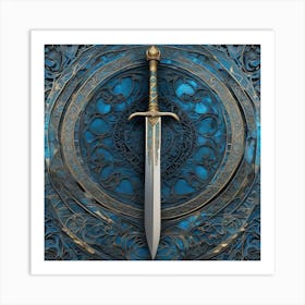 Sword In The Stone 1 Art Print