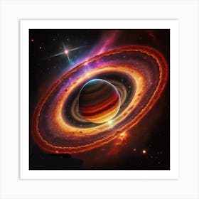 Saturn Art Print