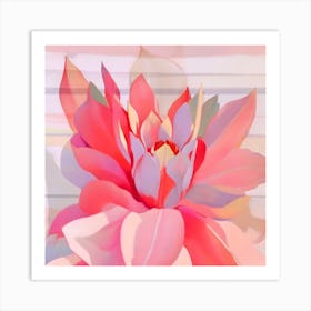 Pink Lotus Art Print