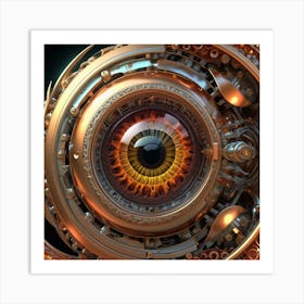 Eye Of The Machine 4 Art Print