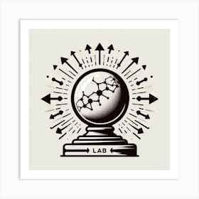 Lab Logo Art Print