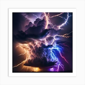 Lightning Storm 6 Art Print