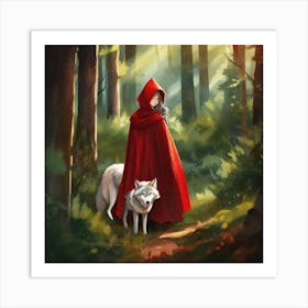 Red Riding Hood Art Print