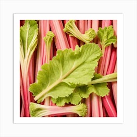 Rhubarb 88 Art Print