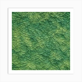 Green Moss Art Print