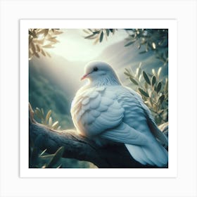 Meek Dove Art Print