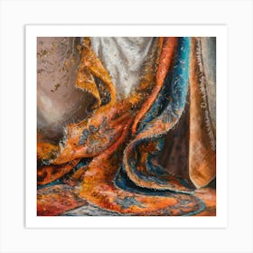 Shawl Art Print