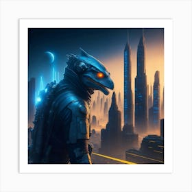 Reptile Odyssey Art Print