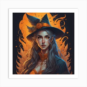 Witch 4 Art Print