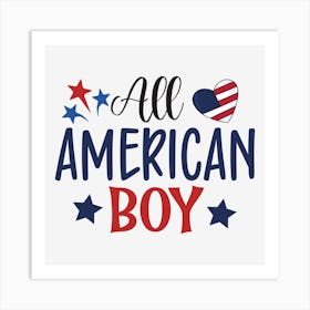 All American Boy 01 Art Print