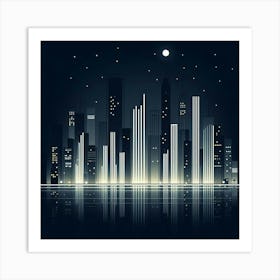 Night City Art Print