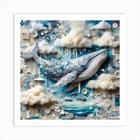 A Chronical of Whales Art Print